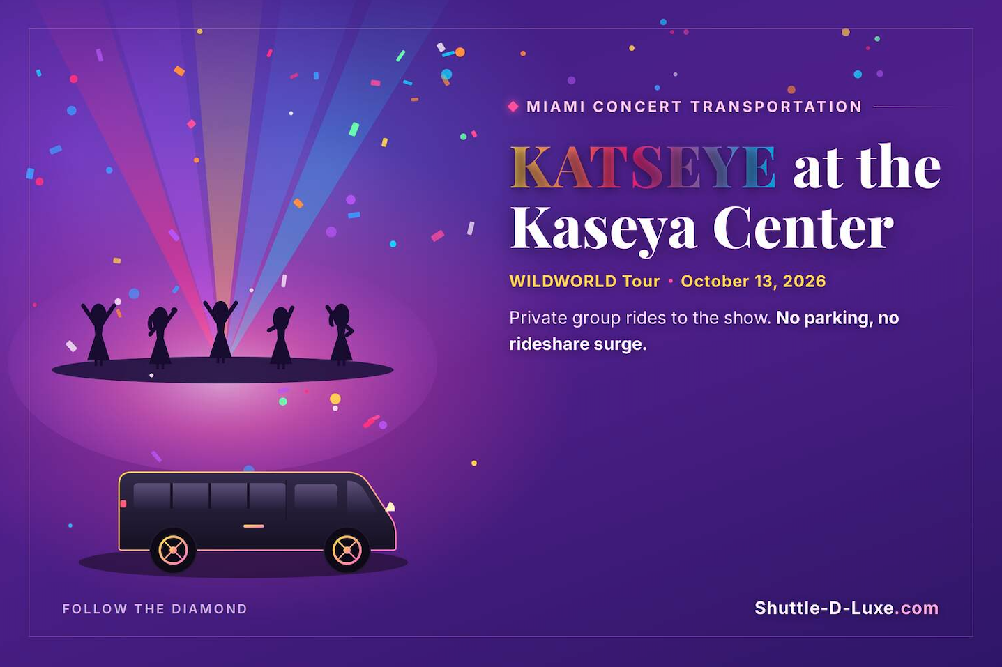 katseye kaseya center transportation